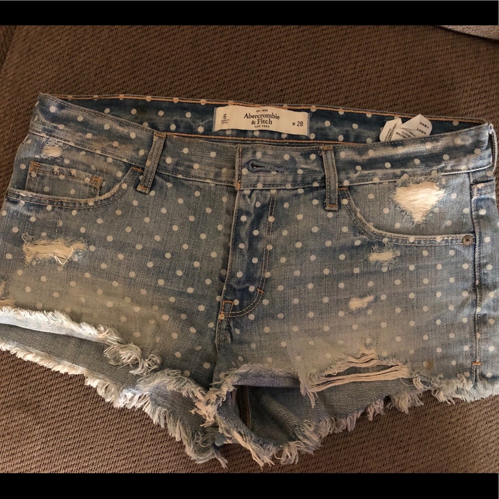Polk a dot shorts